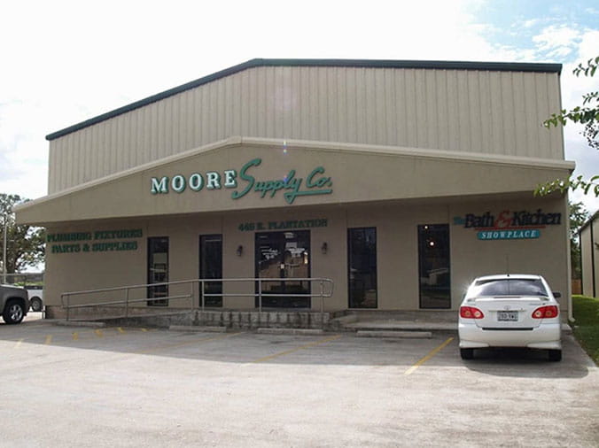 Moore Supply Company Clute Texas buinding exterior